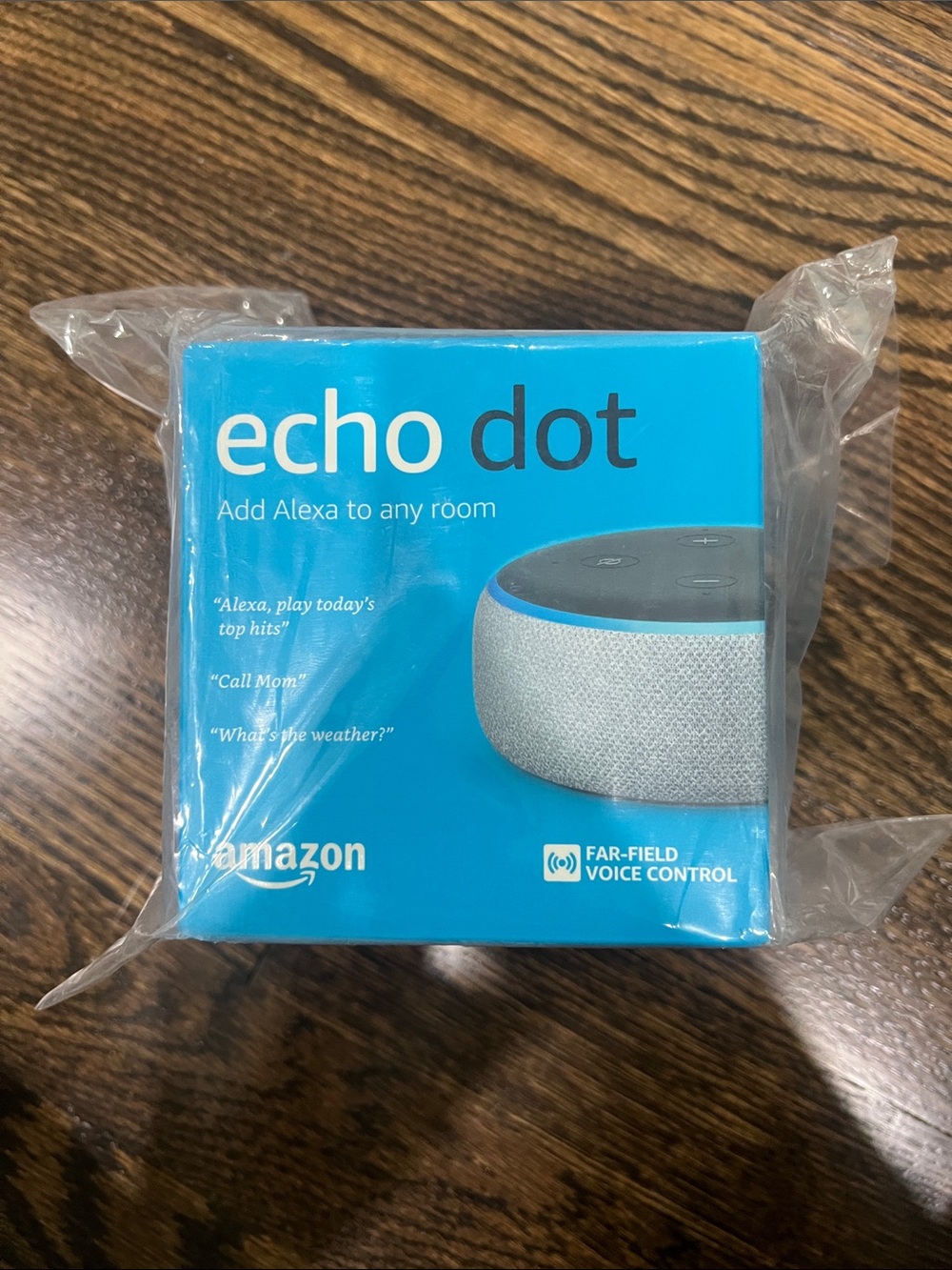 Amazon Echo Dot Smart Speaker - Light Gray Fabric